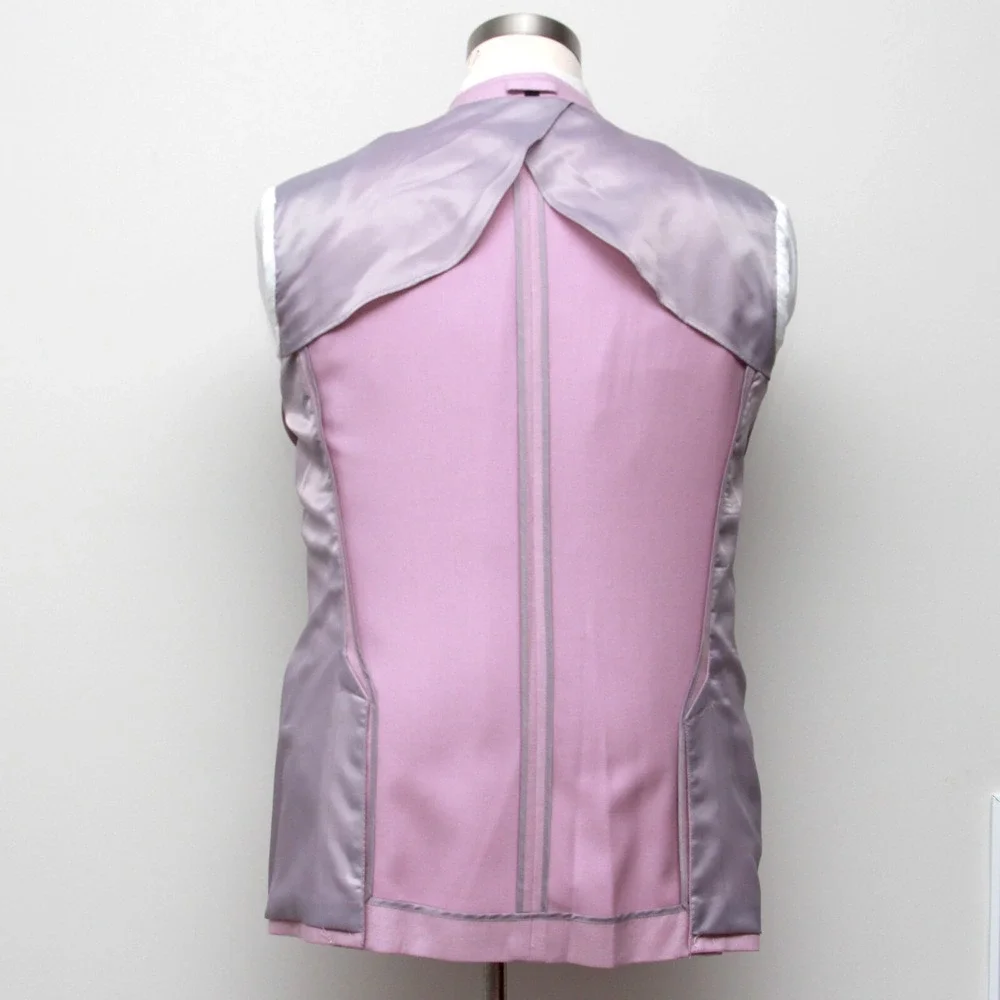 Jos A Bank‎ 40L Mens Textured Solid Sport Coat Pink Solid NWT E03339 - Picture 9 of 11